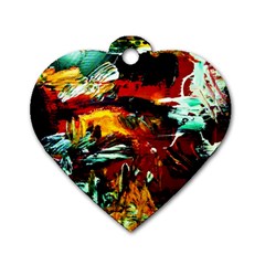 Grand Canyon Sunset Dog Tag Heart (one Side) by bestdesignintheworld