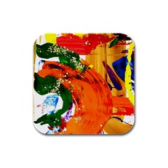 In Mediterrainean Rubber Square Coaster (4 Pack)  by bestdesignintheworld