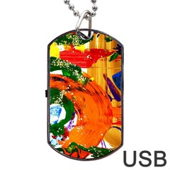 In Mediterrainean Dog Tag Usb Flash (two Sides) by bestdesignintheworld