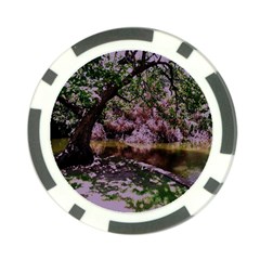 Old Tree 6 Poker Chip Card Guard by bestdesignintheworld