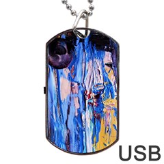 1 Dog Tag Usb Flash (two Sides) by bestdesignintheworld