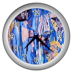 Point Of View 3/1 Wall Clocks (silver)  by bestdesignintheworld