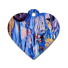 Point Of View 3/1 Dog Tag Heart (one Side) by bestdesignintheworld