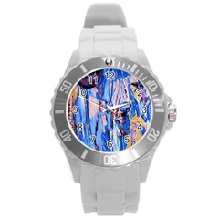 Point Of View 3/1 Round Plastic Sport Watch (l) by bestdesignintheworld