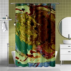 Doves Matchmaking 2 Shower Curtain 48  X 72  (small)  by bestdesignintheworld