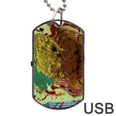 Doves Matchmaking 2 Dog Tag Usb Flash (one Side) by bestdesignintheworld