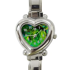 One Minute Egg 5 Heart Italian Charm Watch