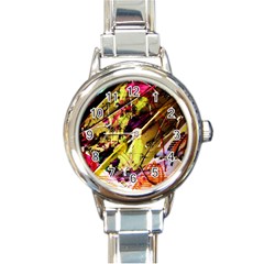 Absurd Theater In And Out 12 Round Italian Charm Watch by bestdesignintheworld