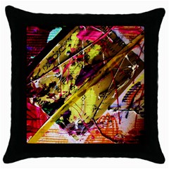 Absurd Theater In And Out 12 Throw Pillow Case (black) by bestdesignintheworld