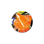 Smashed Butterfly 6 Golf Ball Marker Front