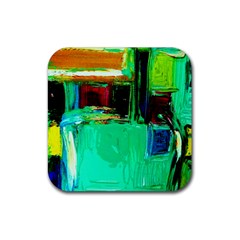 Marakesh 9 Rubber Coaster (square)  by bestdesignintheworld