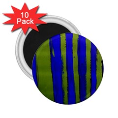 Stripes 4 2 25  Magnets (10 Pack)  by bestdesignintheworld