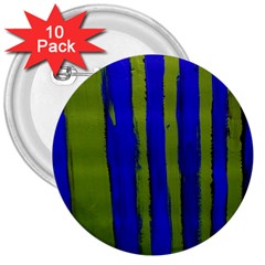 Stripes 4 3  Buttons (10 Pack)  by bestdesignintheworld