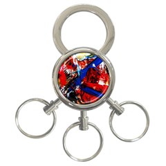 Mixed Feelings 9 3-ring Key Chains by bestdesignintheworld