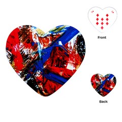 Mixed Feelings 9 Playing Cards (heart)  by bestdesignintheworld