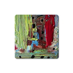 Point Of View 9 Square Magnet by bestdesignintheworld