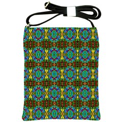 Colorful-29 Shoulder Sling Bags by ArtworkByPatrick