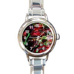 Bloody Coffee 2 Round Italian Charm Watch by bestdesignintheworld