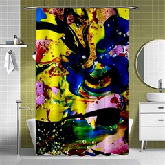 Yellow Roses 2 Shower Curtain 48  X 72  (small)  by bestdesignintheworld