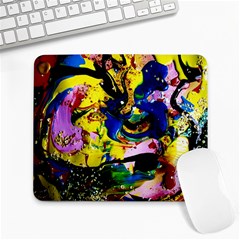 Yellow Roses 2 Large Mousepads by bestdesignintheworld