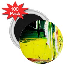 Poppies In An Abandoned Yard 10 2 25  Magnets (100 Pack)  by bestdesignintheworld