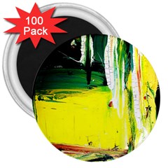 Poppies In An Abandoned Yard 10 3  Magnets (100 Pack) by bestdesignintheworld