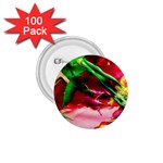 Red Cross 4 1.75  Buttons (100 pack)  Front