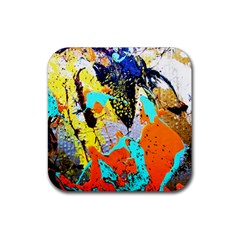 Africa  Kenia Rubber Coaster (square)  by bestdesignintheworld