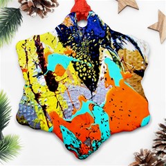 Africa  Kenia Snowflake Ornament (two Sides) by bestdesignintheworld