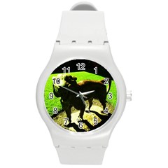 Guard 2 Round Plastic Sport Watch (m) by bestdesignintheworld