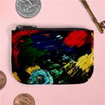 Tumble Weed And Blue Rose Mini Coin Purses Front