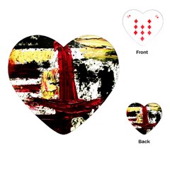 Collosium   Swards And Helmets 8 Playing Cards (heart)  by bestdesignintheworld