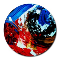 Mixed Feelings 4 Round Mousepads by bestdesignintheworld