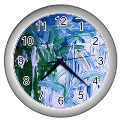 Close To Pinky,s House 9 Wall Clocks (silver)  by bestdesignintheworld