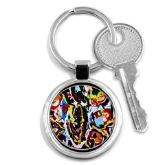 Inposing Butterfly 1 Key Chains (round)  by bestdesignintheworld