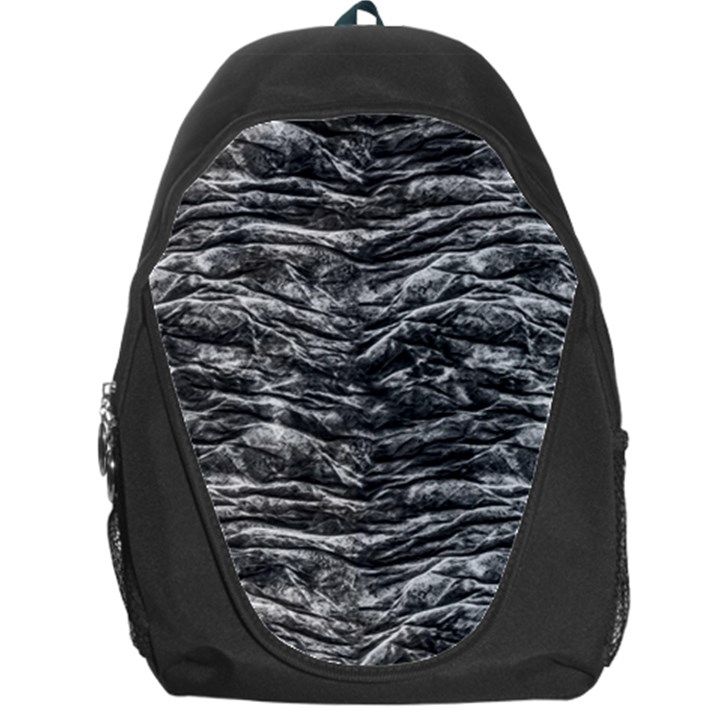 Dark Skin Texture Pattern Backpack Bag