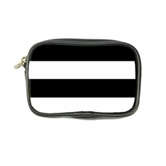 Black And White Striped Pattern Stripes Horizontal Coin Purse