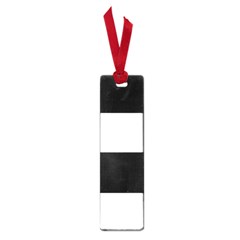 Black And White Striped Pattern Stripes Horizontal Small Book Marks