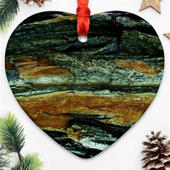 Tree In Highland Park Heart Ornament (two Sides) by bestdesignintheworld