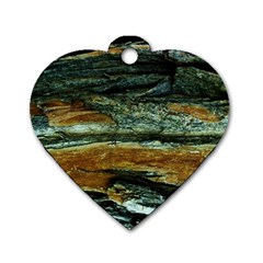 Tree In Highland Park Dog Tag Heart (one Side) by bestdesignintheworld