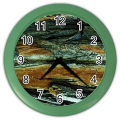 Tree In Highland Park Color Wall Clocks by bestdesignintheworld