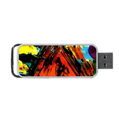 Camping 5 Portable Usb Flash (one Side) by bestdesignintheworld