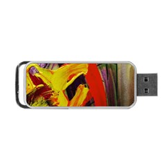 Fish And Bread1/2 Portable Usb Flash (one Side) by bestdesignintheworld