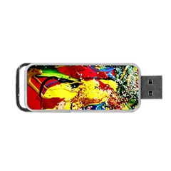 Yellow Roses 3 Portable Usb Flash (two Sides) by bestdesignintheworld