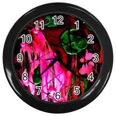 Indo China 3 Wall Clocks (black) by bestdesignintheworld