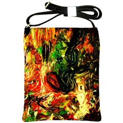 Sunset In A Desert Of Mexico Shoulder Sling Bags by bestdesignintheworld