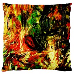 Sunset In A Desert Of Mexico Large Cushion Case (two Sides) by bestdesignintheworld