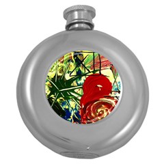 Irish Clock Round Hip Flask (5 Oz) by bestdesignintheworld