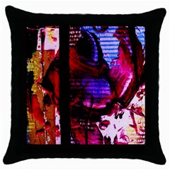 Absurd Theater In And Out 4 Throw Pillow Case (black) by bestdesignintheworld