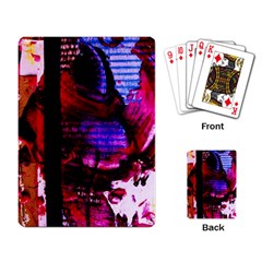 Absurd Theater In And Out 4 Playing Card by bestdesignintheworld